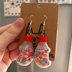 Handmade Pig Earrings